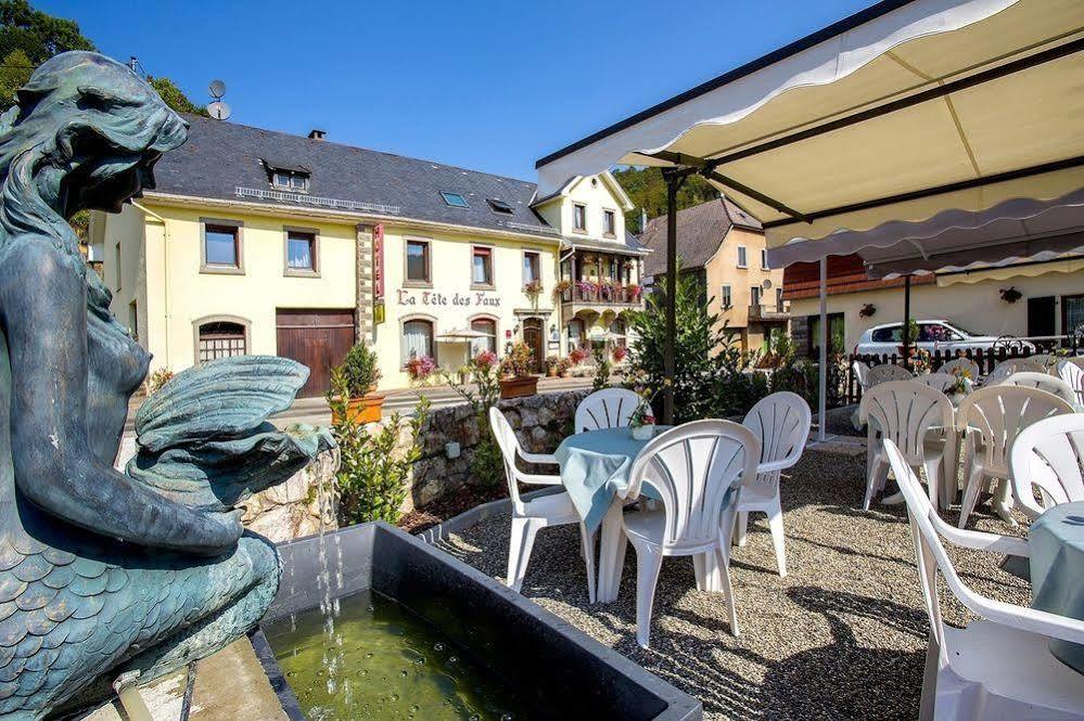 Logis Hotel Restaurant La Tete Des Faux Le Bonhomme Kültér fotó